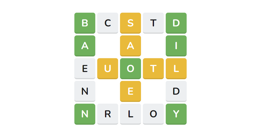 Waffle - daily word game